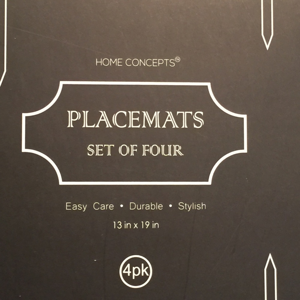 Set of Four Placemats - Picture 1 of 2